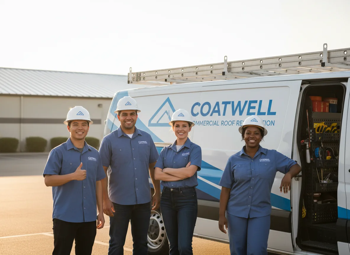 Commercial roof coating company in Kipton, OH